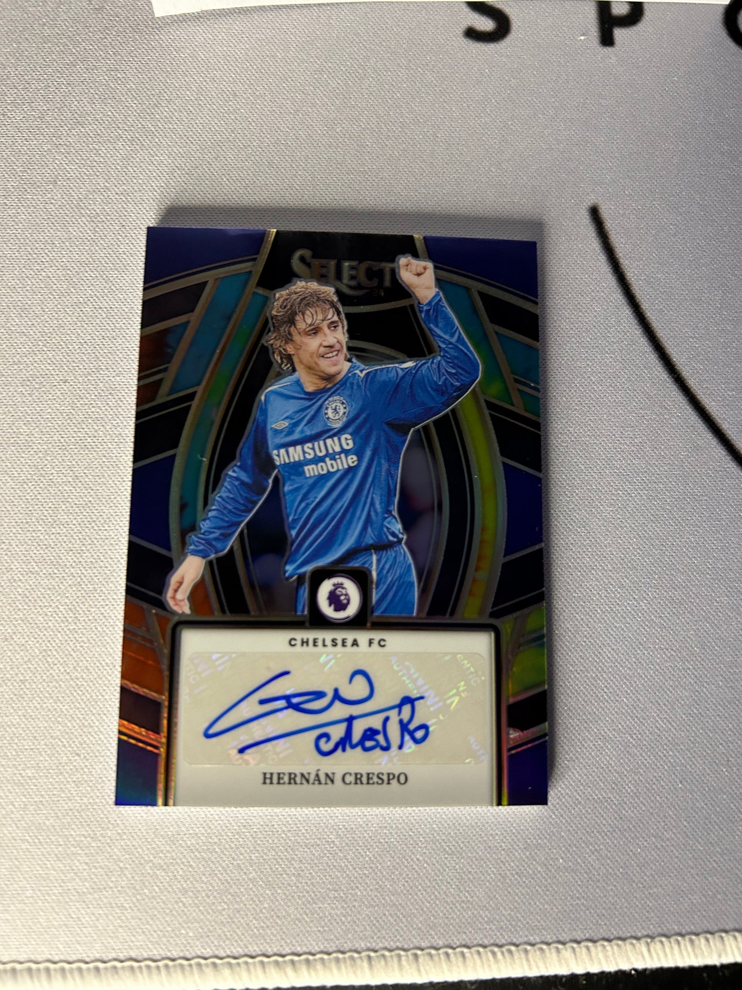 Hernan Crespo Tie dye /25 autograph.